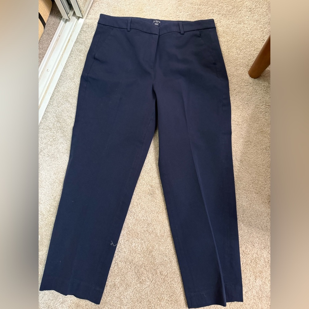 J. Crew Classic Navy Trousers